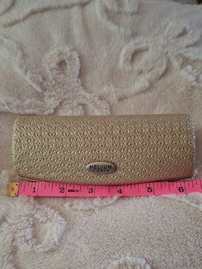 Helium Paris Gold Women's Clutch Case w/Prescription Glass